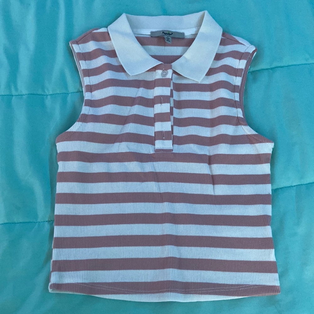striped top